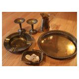 Collection of Vintage Brass Ware