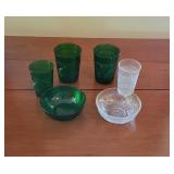 Sandwich Glass Bowls & Glasses