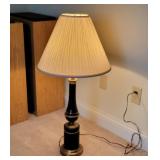 Brass & Black Table Lamp