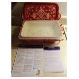 Temptations Tray/ Casserole Lidded Dish