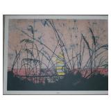 LE "Hobie Cat" Signed Ted Leonard Print