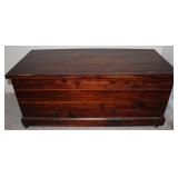 Vintage Cedar Blanket Trunk
