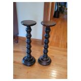 Turned Pedestal Stands