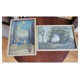 Vintage Grecian Themed Artwork