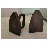 2 Vintage Sad Irons