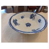 Flow Blue English Bowl