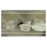 Collection Blue Corn Flower Corning Ware