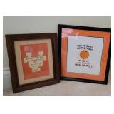 Framed UT Sports Fans Wall Art