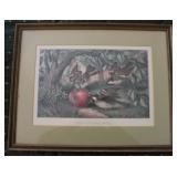 The Disputed Prize Currier & Ives Lith. Framed