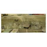 Collection of Decorative Glassware - Candy Jars