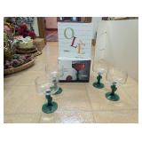 8 Libbey Margarita Glasses