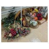 Collection of Seasonal Dï¿½cor-Ceramic Pumpkin
