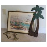 Framed Print of Port Town
