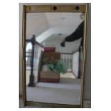 Vintage Wooden Wall Hanging Mirror