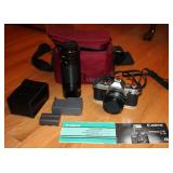 Vintage Canon AE-1 Camera w/ Accessories