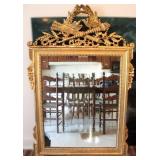 Italian Carved Giltwood Mirror by Palladio