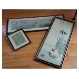 Asian Themed Prints Framed