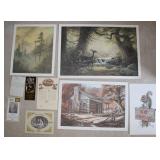 Lee & Dolores Roberson Signed Prints w/ Info
