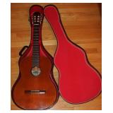 Vintage Concert Aria Acoustic Guitar w/ Case