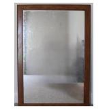 Vintage Pine Wall Hanging Mirror