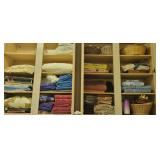Laundry Room Cabinet Contents -  Pillows