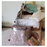 Collection of Bedroom Linens- Comforter