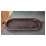 Long Cast Iron Tray