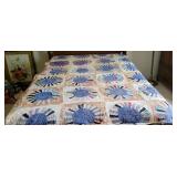 Queen Yankee Stitch Quilt