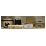 Kitchen Appliances w/ Corning Microwave Browners