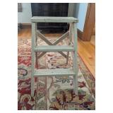 Wooden Folding 2 Step Stool