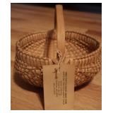 Handcrafted White Oak Basket by Ernest J. Henning