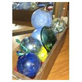 Collection of Handblown Glass Ornaments+