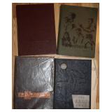 Collection of Four Vintage Yearbooks