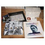 Collection of Stamps with Two Stamp Books Included