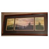 Terri Witzig Framed 3-Panel Landscape Print