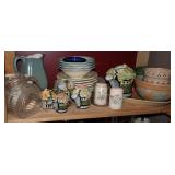 Assorted Ceramic & Glass Tableware Collection