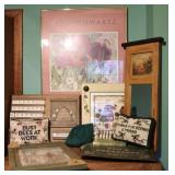 Collection of Bee & Garden-Themed Decorative Items