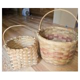 Set of Two Handwoven Baskets