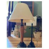 Two Decorative Table Lamps W/Shades