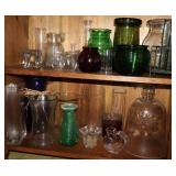 Collection of Assorted Glass Vases+