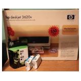 HP Deskjet 3620v Printer with Bonus Ink and Paper