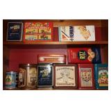 Collection of Assorted Advertising Tins