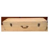 Wooden Storage Case With Metal Reinforcements