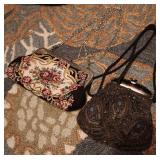 Two Vintage Evening Handbags