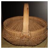 Signed EH 1987 Artisan Crafted Basket