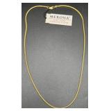 Merona 18K Gold Over Sterling Silver Necklace