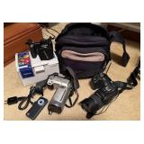 Olympus and Sony Digital Cameras
