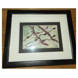 Signed Abstract Organic Motifs Print