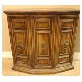 Vintage Wooden Entry Console Table
