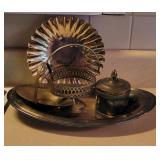 Collection of Silver Plate-Trinket Box